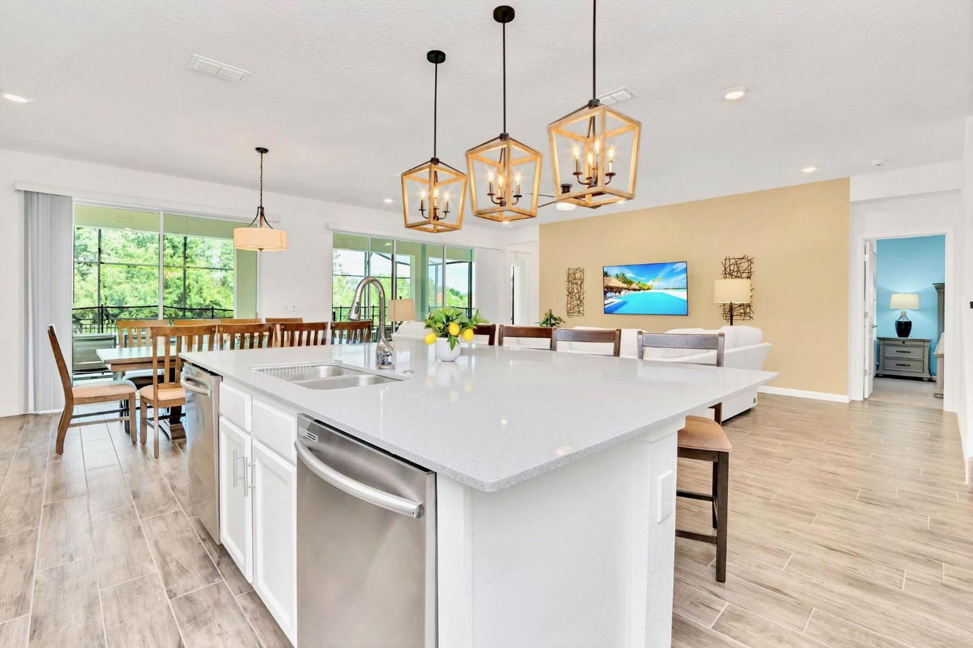 Stunning 9Br Home - Family Resort With Private Pool, Hot Tub, Games Room And Bbq! คิสซิมมี ภายนอก รูปภาพ